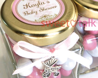 Personalised Baby Shower Favour, Christening Favour, Baptism Favour, Confirmation Favour - Chocolates Candy Jar