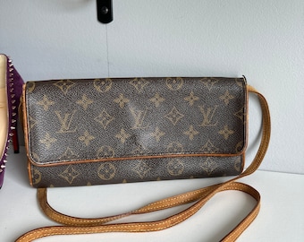 Louis Vuitton Louis Vuitton Pochette Twin PM Monogram Canvas Shoulder