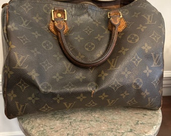 Auth Louis Vuitton Speedy 30