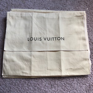 louis vuitton dust bags over the years