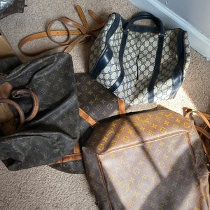 Side & Bottlebag from an old LV #upcycle #upcycling #thriftflip #desig