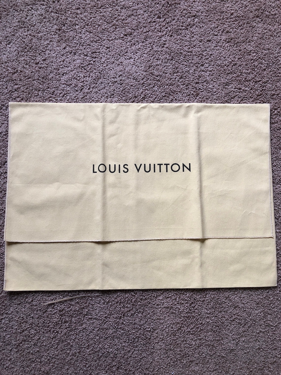 Authentic LOUIS VUITTON dust bag Etsy