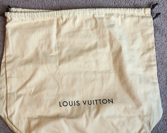 Authentic LOUIS VUITTON Dust Bag Etsy