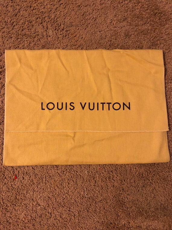 Authentic small LOUIS VUITTON dust bag | Etsy