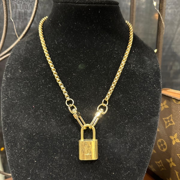 Authentic lock necklace