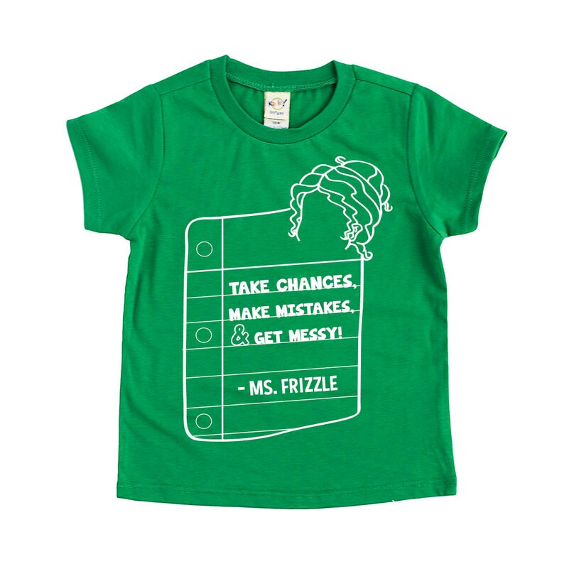 Magic School Bus tee shirt Miss Frizzle quote tshirt Miss | Etsy