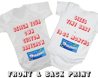 create your own baby grow