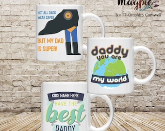Superhero Daddy Coffee Mug – Father's Day Gift