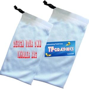 Personalised Inhaler Bag - Inhaler Bag, Inhaler, Medical Bag, School Medical Bag, Back to School, Custom Inhaler Bag, Persoanlsied Bag,