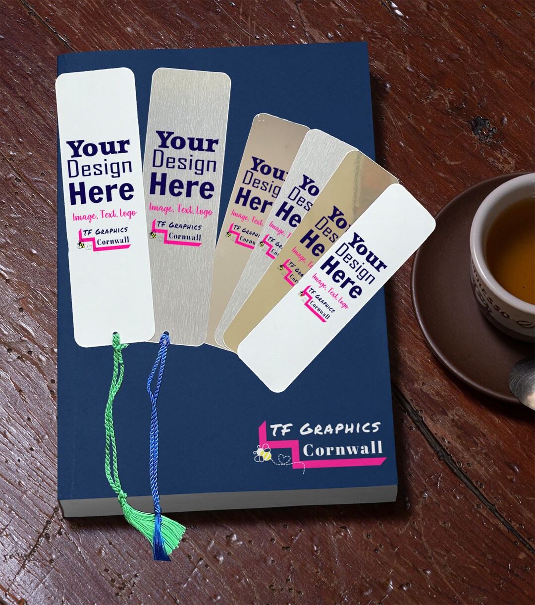 Design Your Own Custom Bookmarks - Book Mark, Books, Tassel, Tall ...