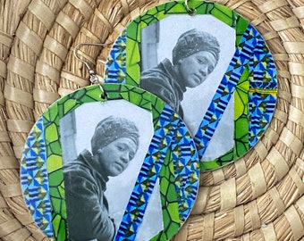 Huge Audre Lorde Earrings!