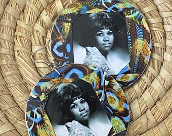 Aretha Franklin Earrings