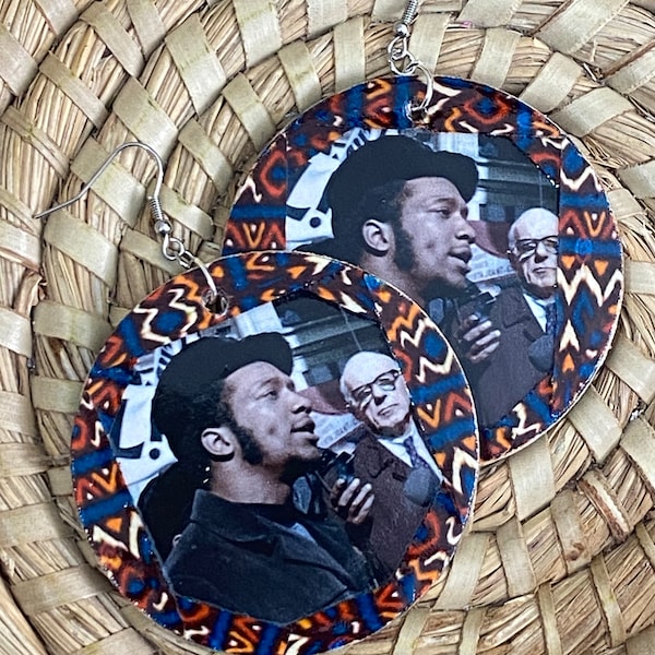 Fred Hampton Earrings