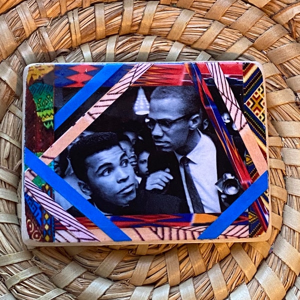 Muhammad Ali and Malcolm X Magnet