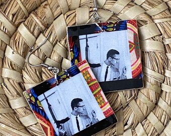 Malcolm X Earrings