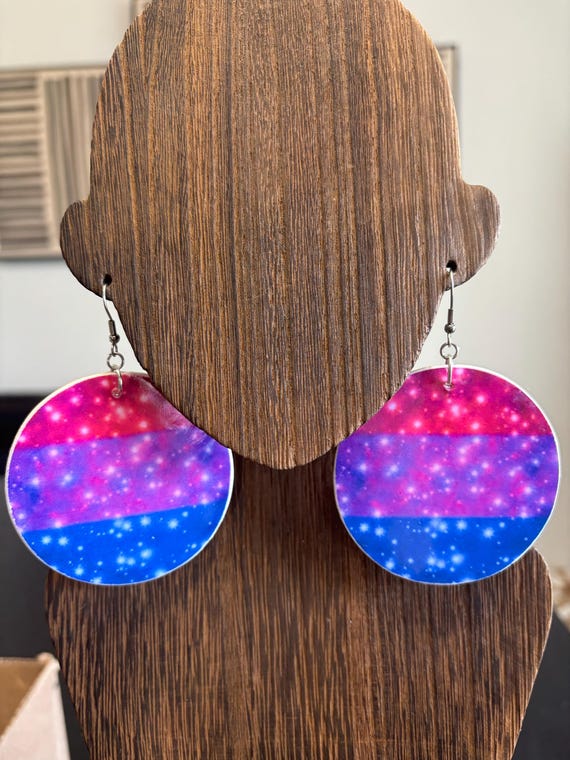 Orecchini Con Bandiera Transgender, Borchie LGBTQ, Gioielli LGBTQ - Foto 10