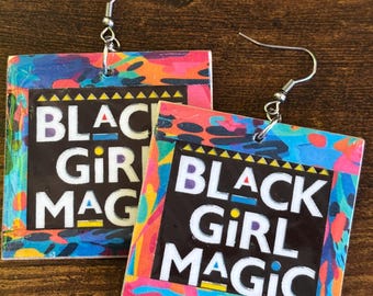 Black Girl Magic Earrings