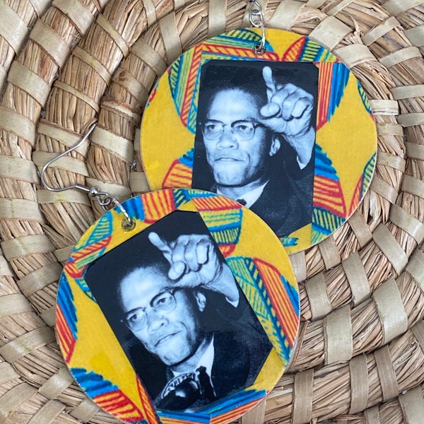 Malcolm X Earrings