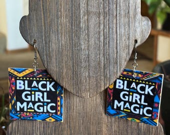 Black Girl Magic Earrings