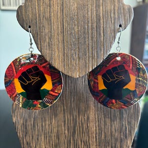 Power Fist Earrings