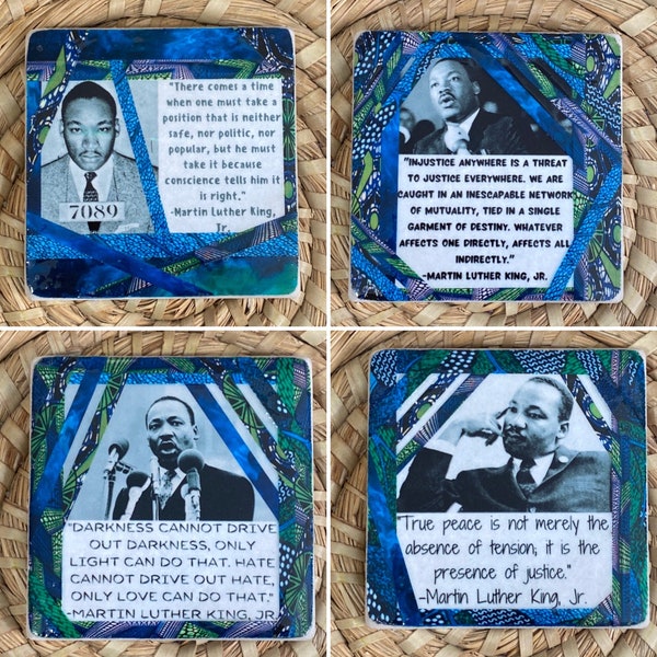 Martin Luther King, Jr. Coasters (set of 4)