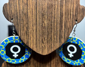 Feminist Venus Symbol Earrings