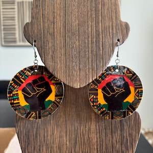 Power Fist Earrings