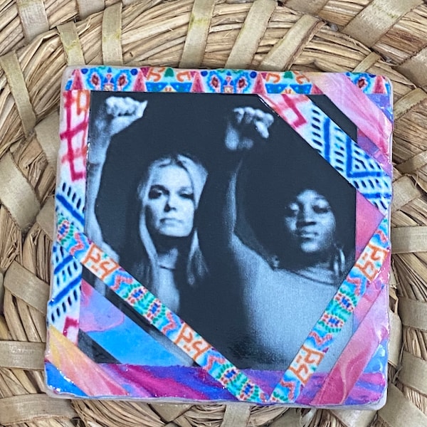 Gloria Steinem and Dorothy Pitman Magnet