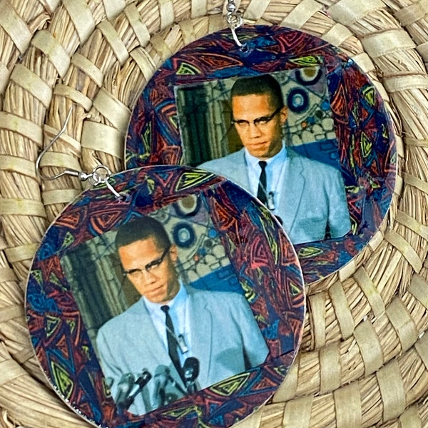 Malcolm X Earrings