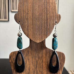 Funky dangle earrings