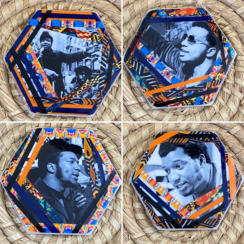 GetYourFleekOn Fred Hampton Coasters - Thumbnail 5
