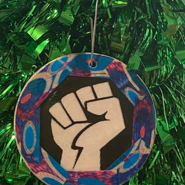 Power Fist Ornament