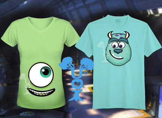 Couples Friends Monsters Inc Maternity 