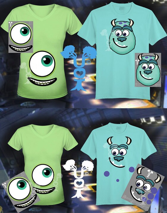Couples Friends Monsters Inc Maternity 