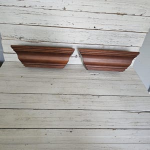 Set of Wooden Shelves - Burnes Group 12 inch long