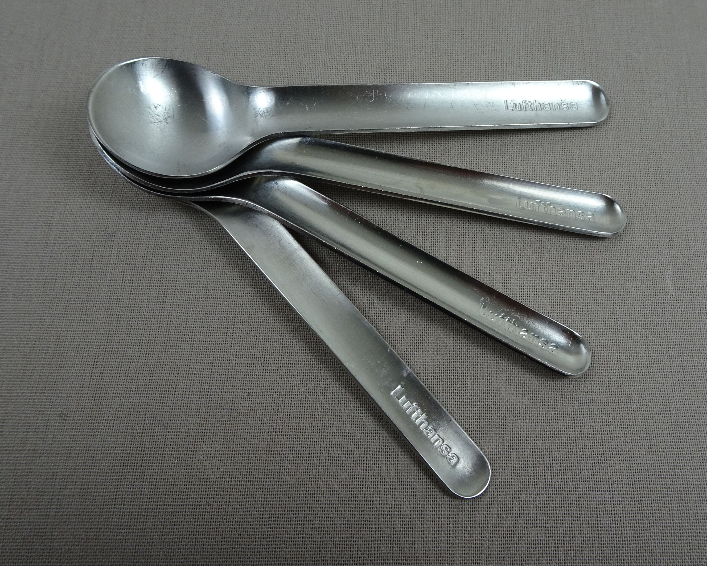On-board Cutlery Karnagel Lufthansa Spoon, Spoon Small, Aviation