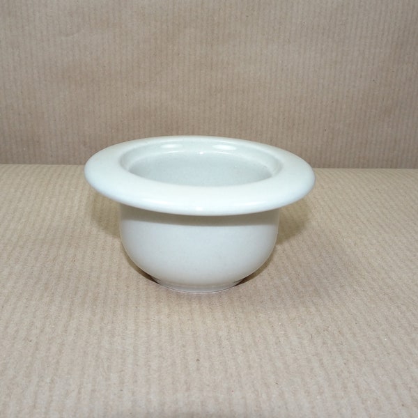 Egg cup ARABIA Fennica beige Finland porcelain CULT