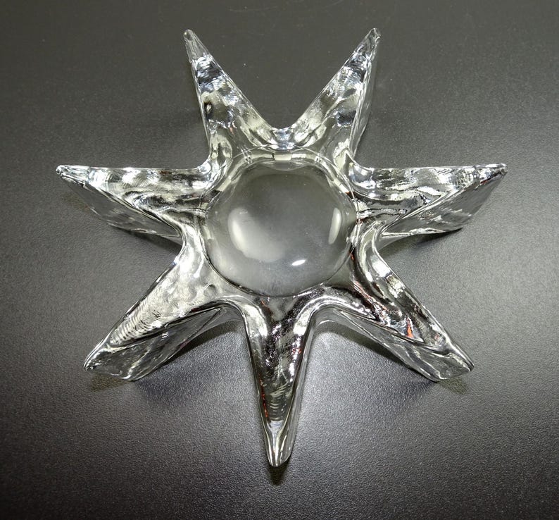 Teapot Warmer Star Crystal Lead Crystal 397g 15 Cm Diameter Tealight