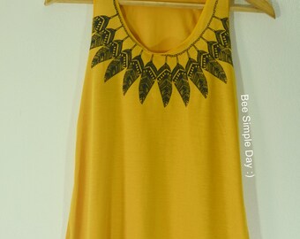 Tribale Festival Tank Top canotta Party panno