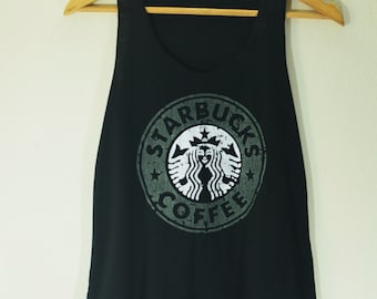Canottiere di Starbuck Tank Top camicia donne Fitness Top estate estate Vacanze Vintage per donna