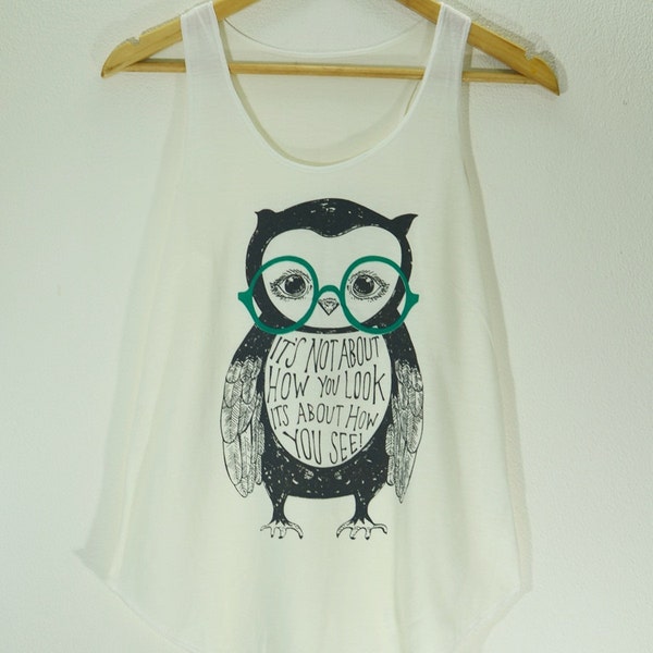 Débardeurs débardeur mignon hibou douceur tissu Yoga Hipster chemise femme Fitness Top d’été Vintage pour femme courte chemise cadeau