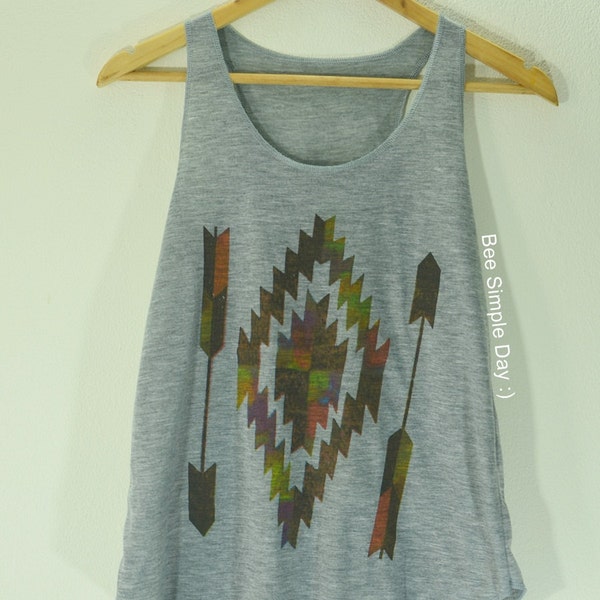 Tank Top Aztec Softness Fabric High Quality Fashion t-shirt Vintage tank tops for woman Kale short Yoga Workout Shirt Festi