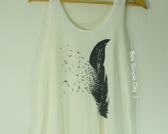 Tank Top libertà piuma morbidezza tessuto Yoga Hipster camicia donna Fitness Top estate Vintage Canottiere per donna breve Shi