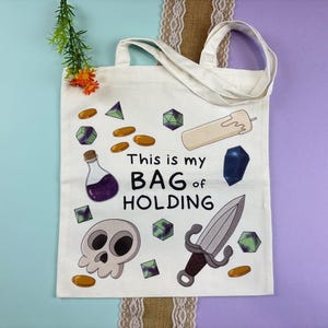 Dungeons & Dragons Bag of Holding Tote Bag