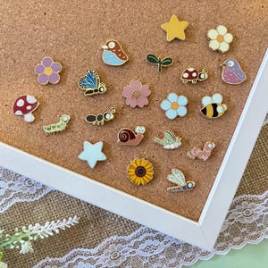 Mini Cottagecore Hard Enamel Pins
