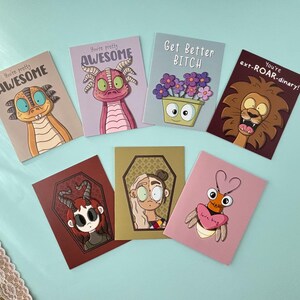 Assorted Greeting Cards - Get Well Soon - Valentine
