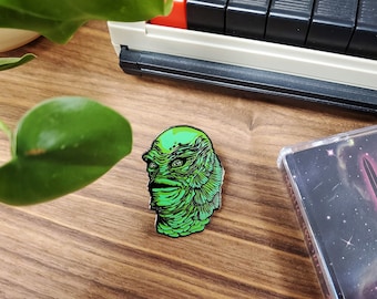 Creature from the black lagoon enamel pin / universal monsters / Frankenstein / Dracula / patch / horror collection/ horror fiend / wolfman