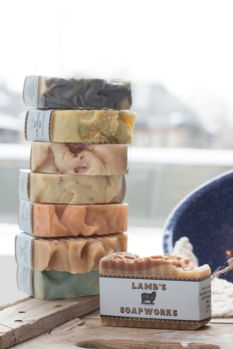 5 Handmade Soaps of Your ChoiceHandmade soap Variety pack Etsy