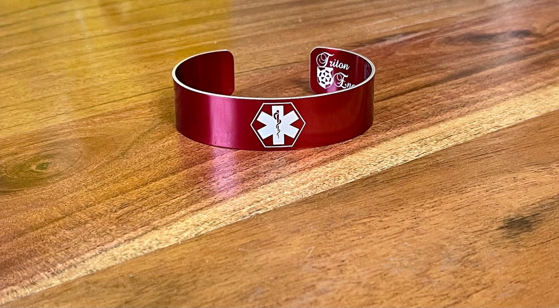 Medical ID Bracelet Etsy