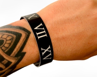 Black Sobriety Bracelet